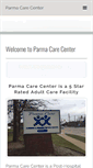 Mobile Screenshot of parmacarecenter.com